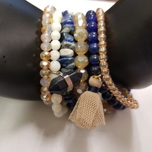 Handmade stretch bracelets